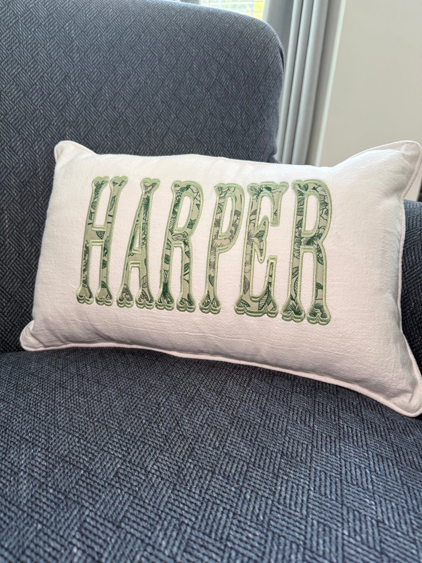 Nursery Pillow - Piped Edge