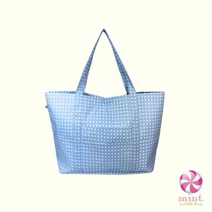 Blue Bungalow Tote by Mint