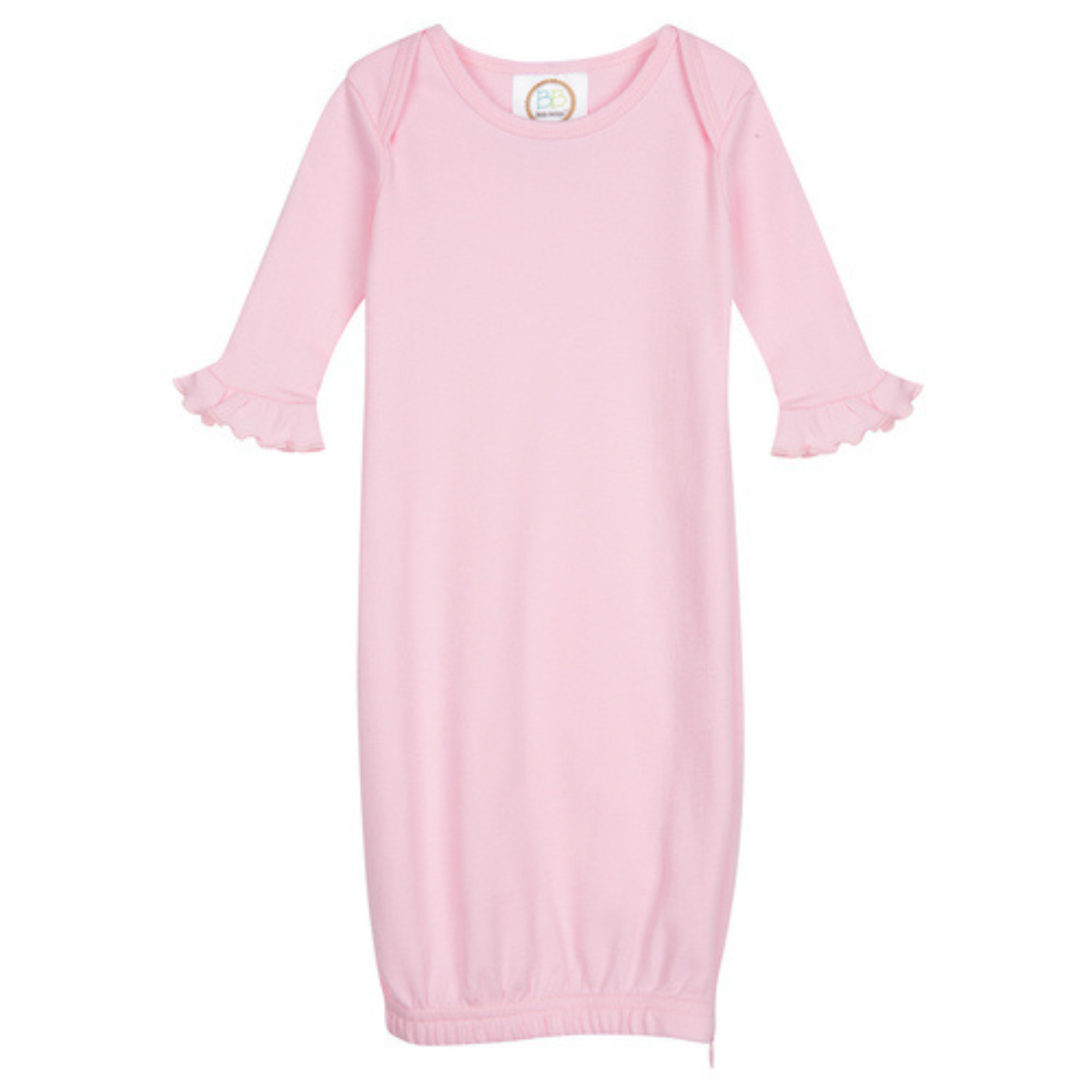 embroidered baby gown baby shower gift baby coming home outfit 