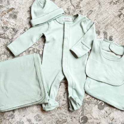 Picot Trim Baby Bundle