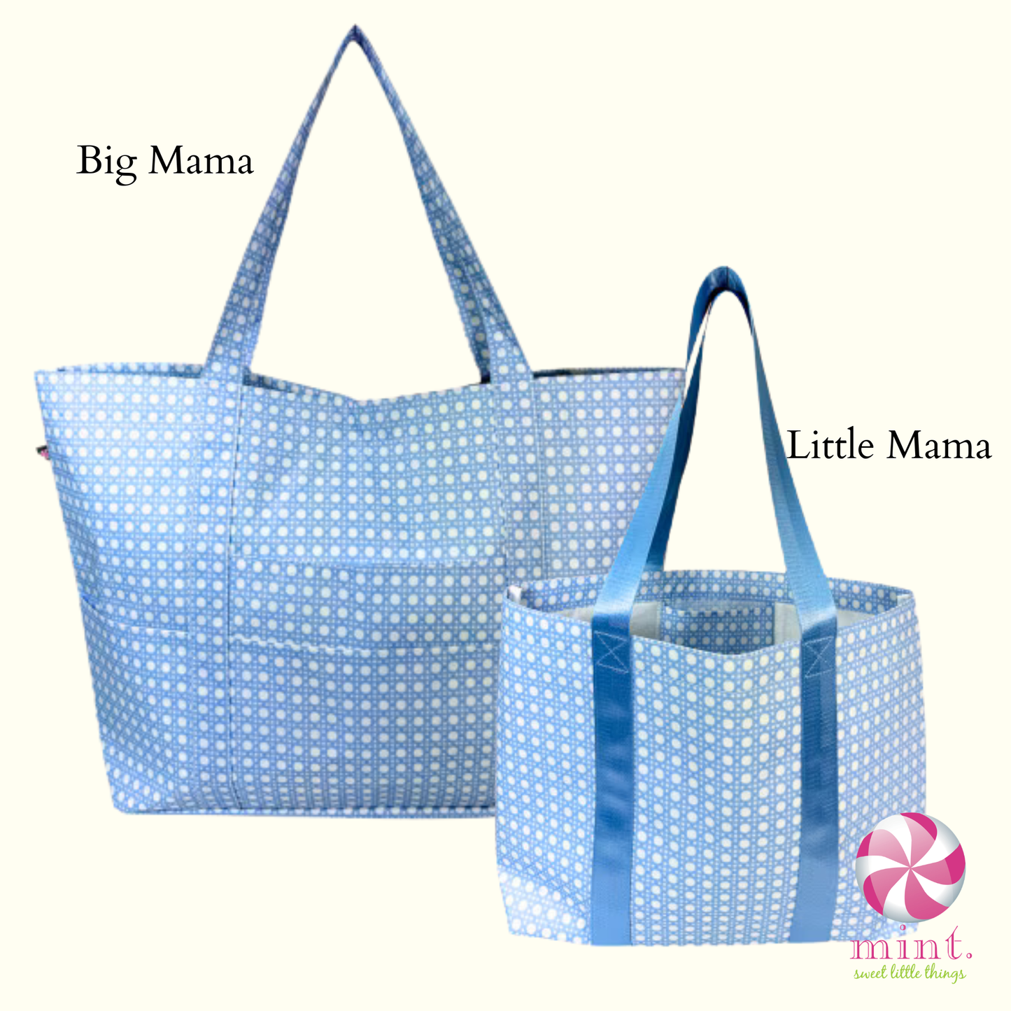 Blue Bungalow Tote by Mint