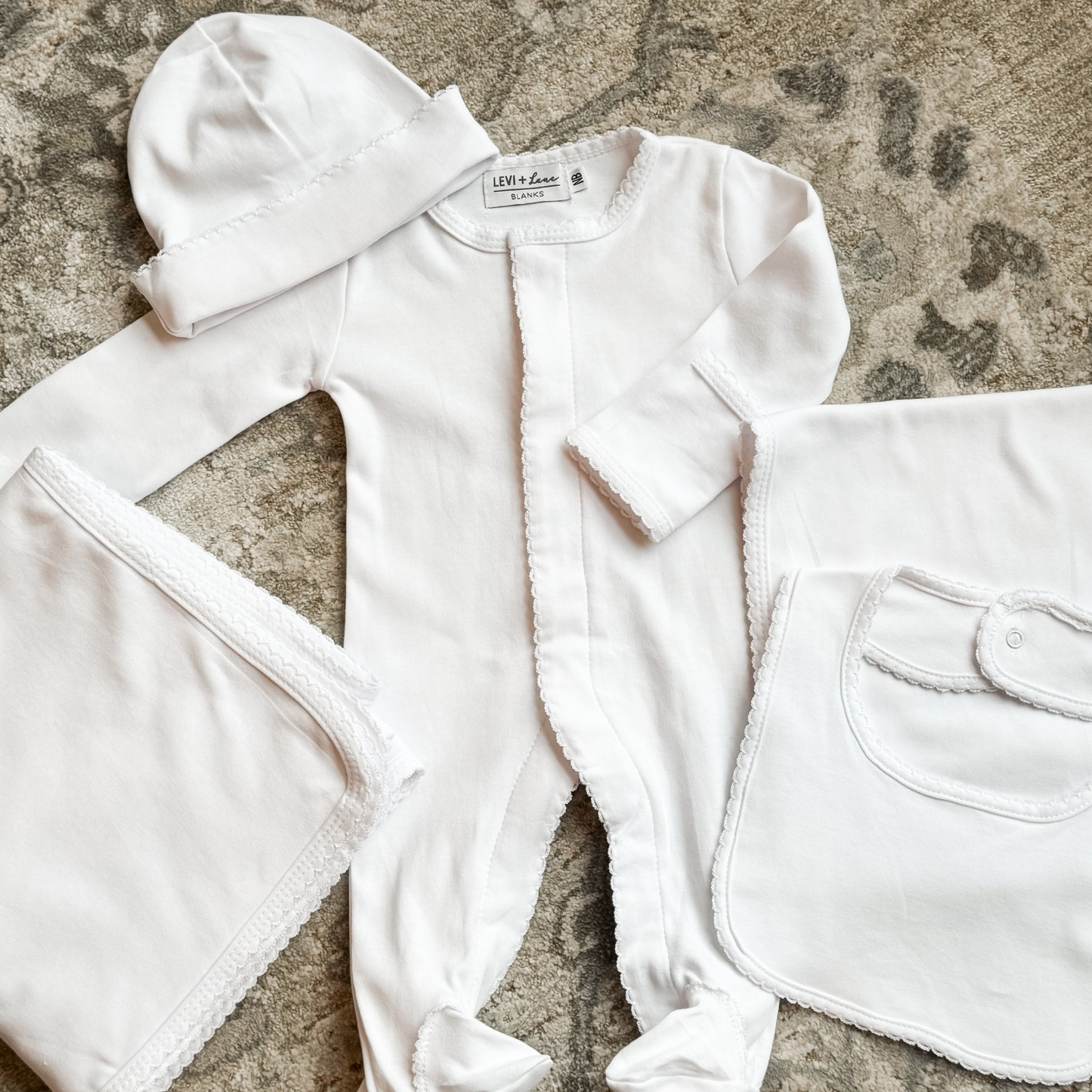 Picot Trim Baby Bundle