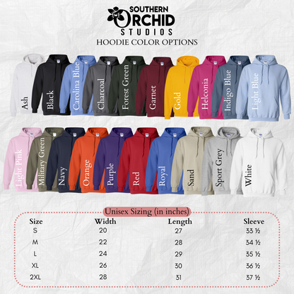 Custom Embroidered Hoodie or Crewneck Sweatshirt
