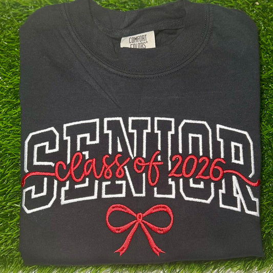 Senior Class of 2026 Embroidered Tee