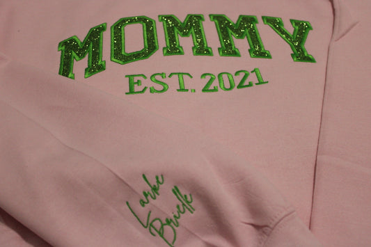 Mommy Glitter Crewneck