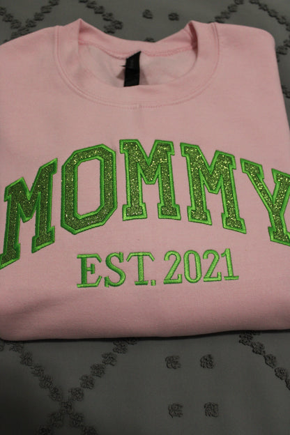 Mommy Glitter Crewneck